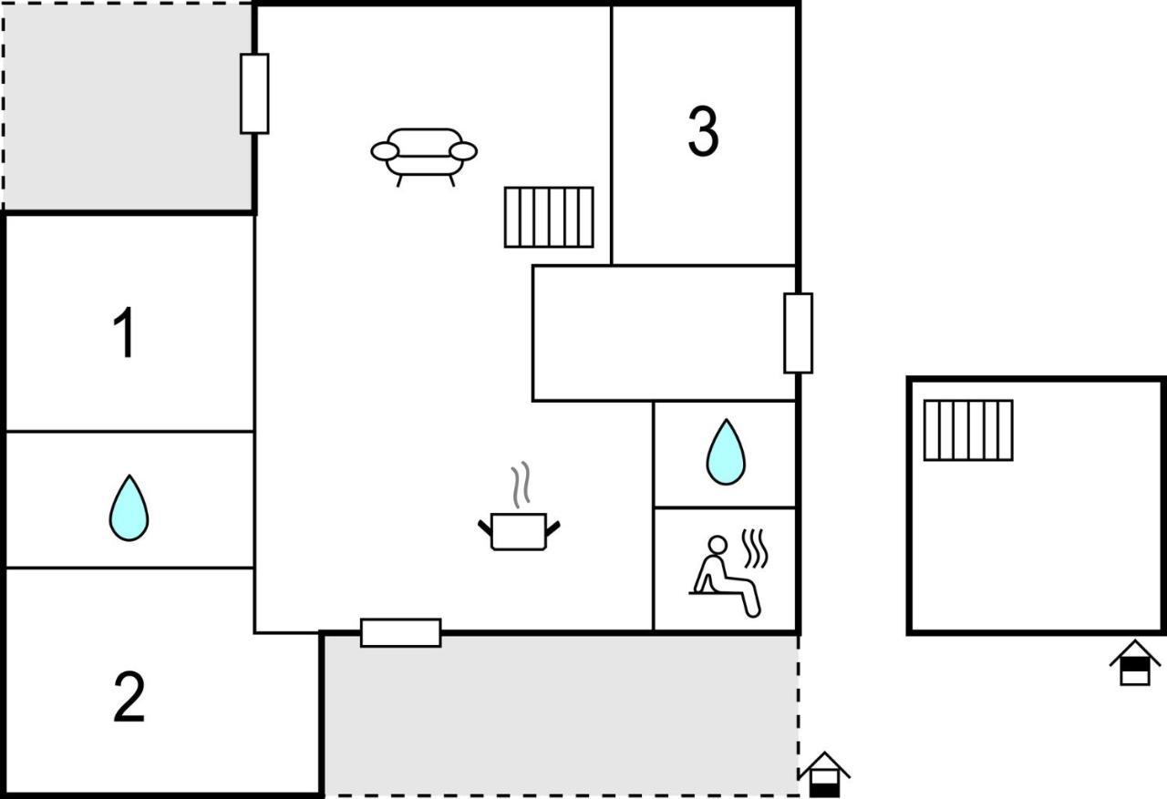 Stunning Home In Lembruch-Duemmer See With Wifi Экстерьер фото